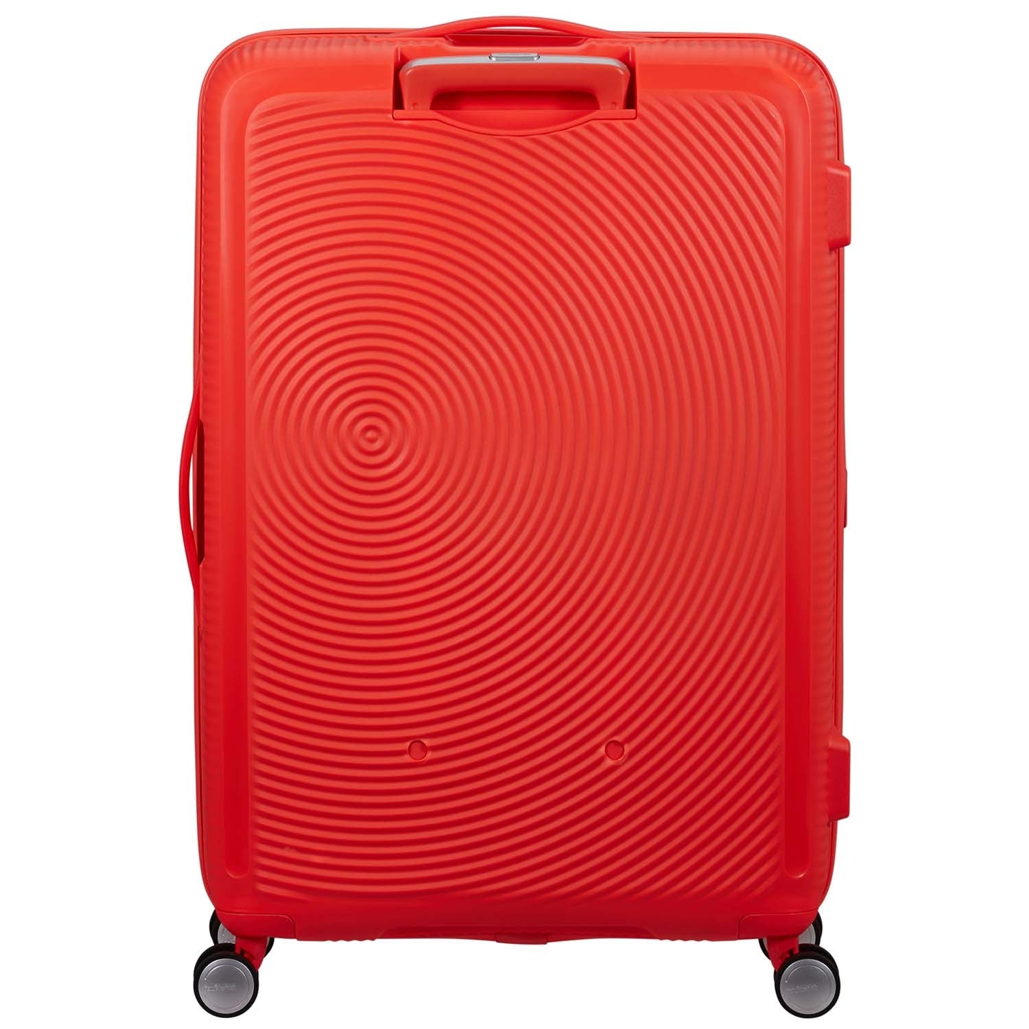 Large Neon Orange Soundbox Suitcase, 77 cm