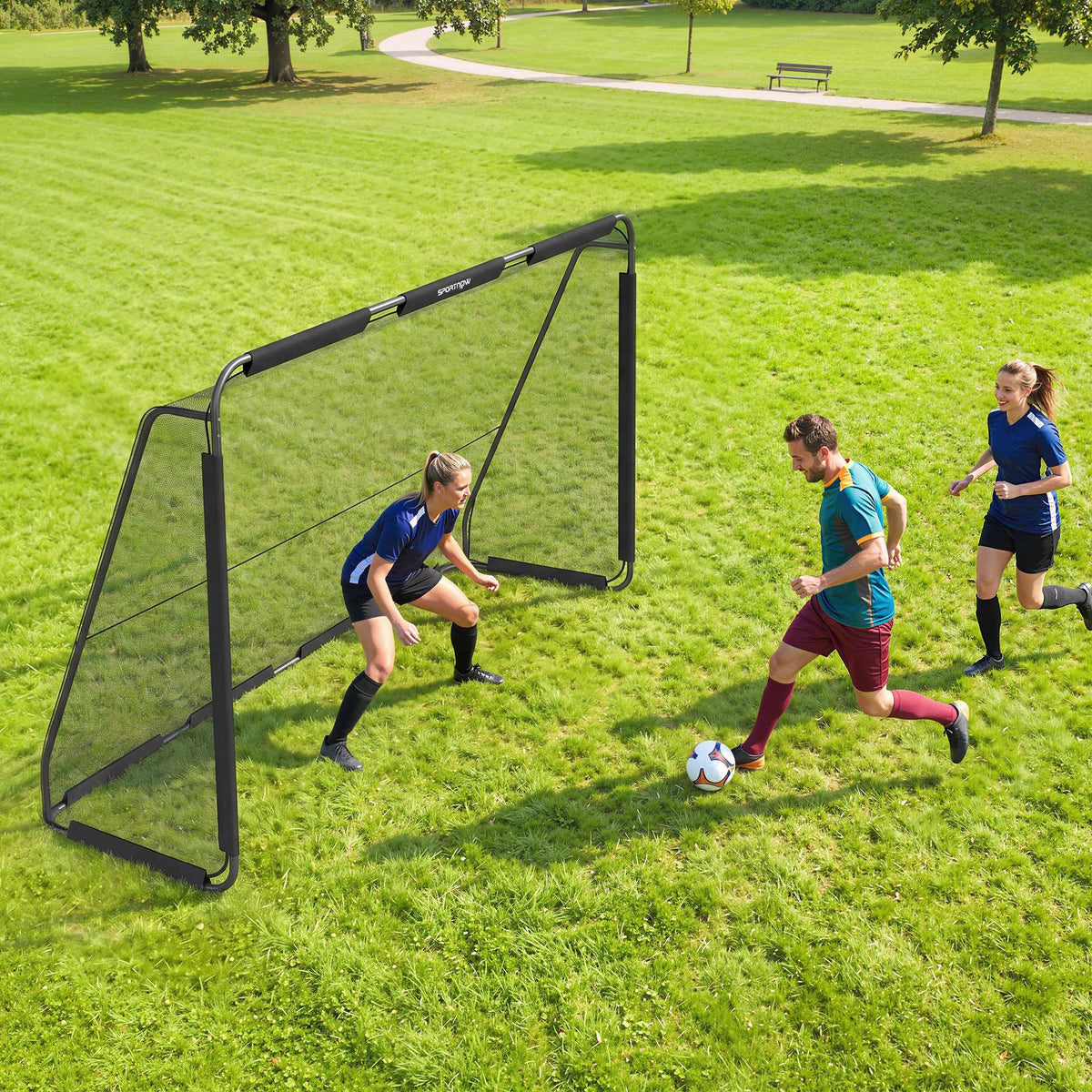 Large Outdoor Soccer Goal with Durable Net, 300 x 200 cm