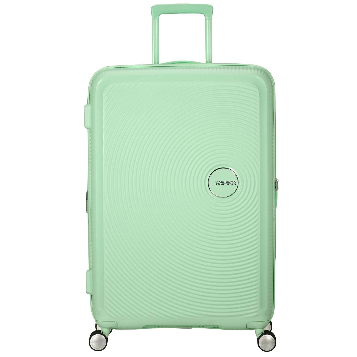 Large Pastel Green Soundbox Suitcase, 77 cm