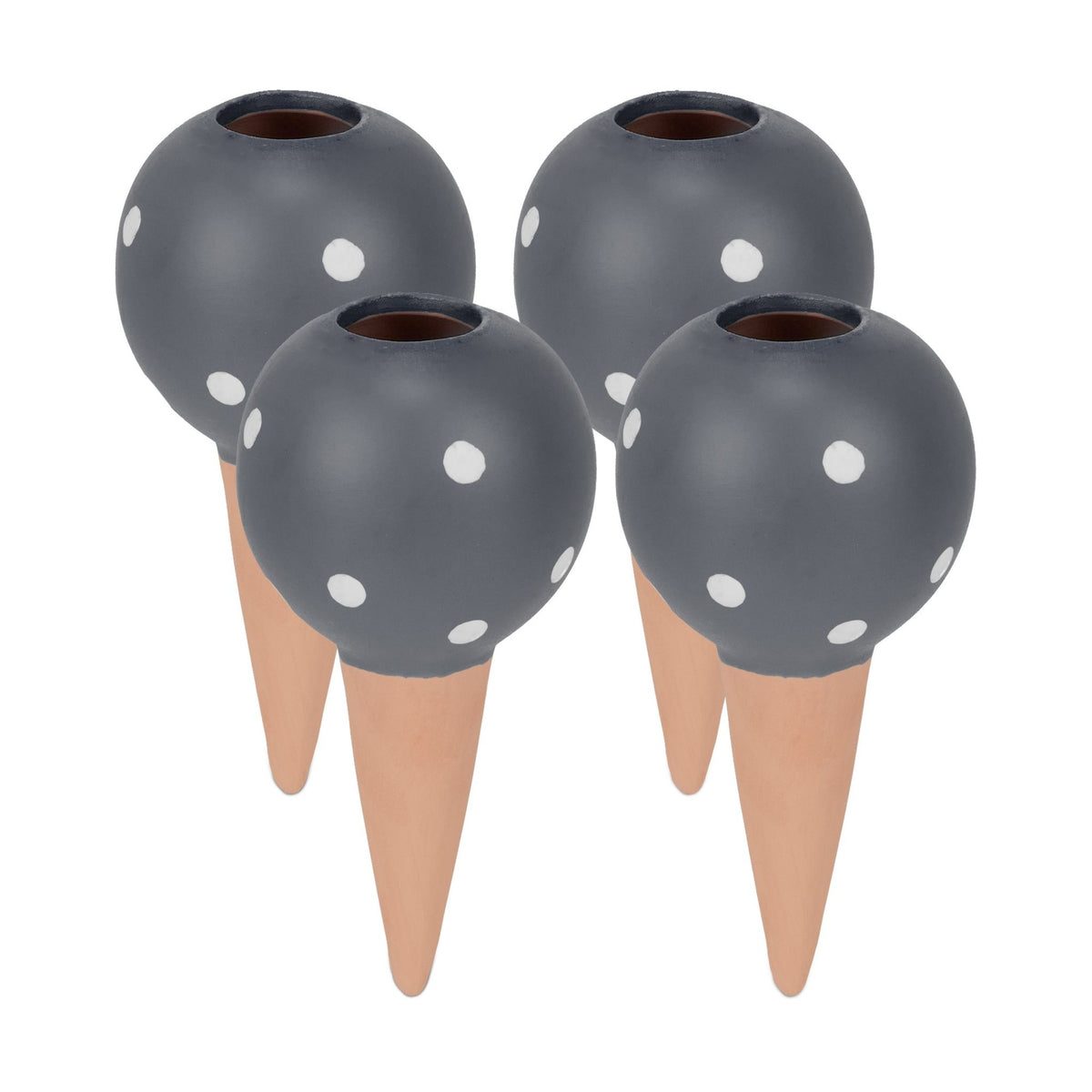 Large clay cones for irrigation Set of 4
