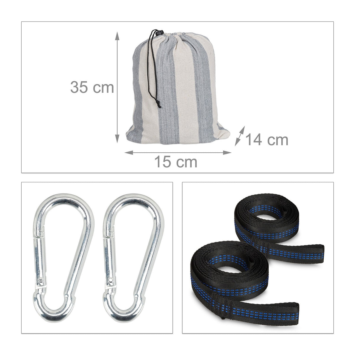 Large cotton hammock