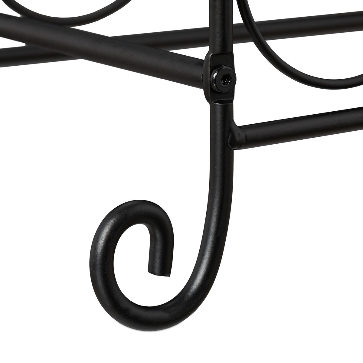 Large metal wine rack