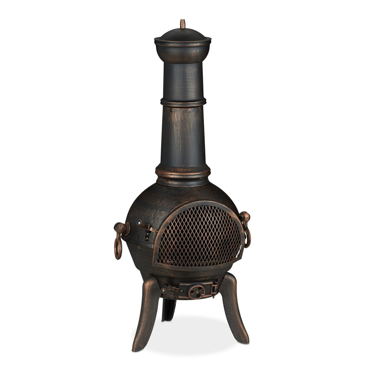 Large outdoor fireplace