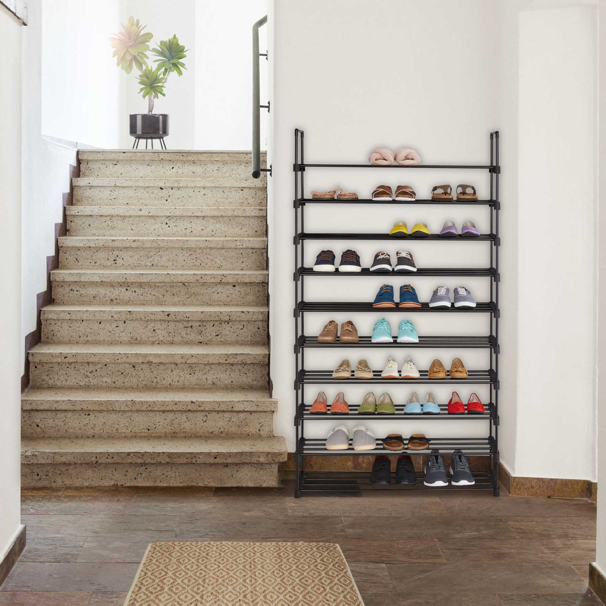 Large shoe shelf
