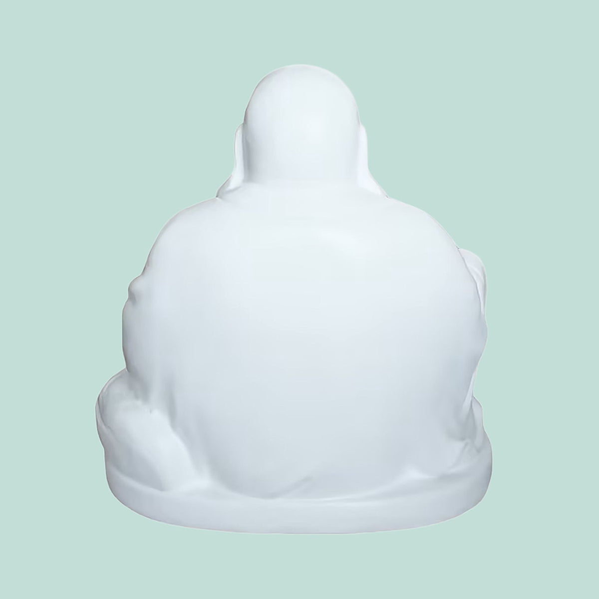 Laughing Buddha Statue, 45 cm, Stone-Look, Indoor/Outdoor