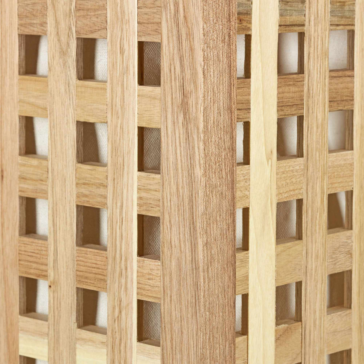 Laundry basket Duo walnut