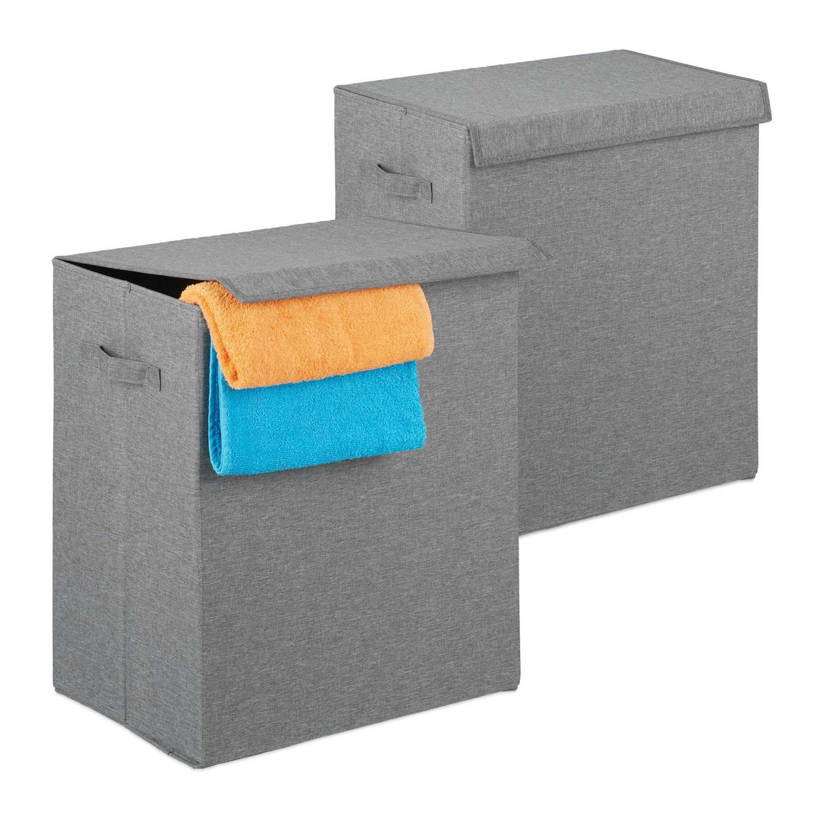 Laundry baskets - 2 pieces 61 litres