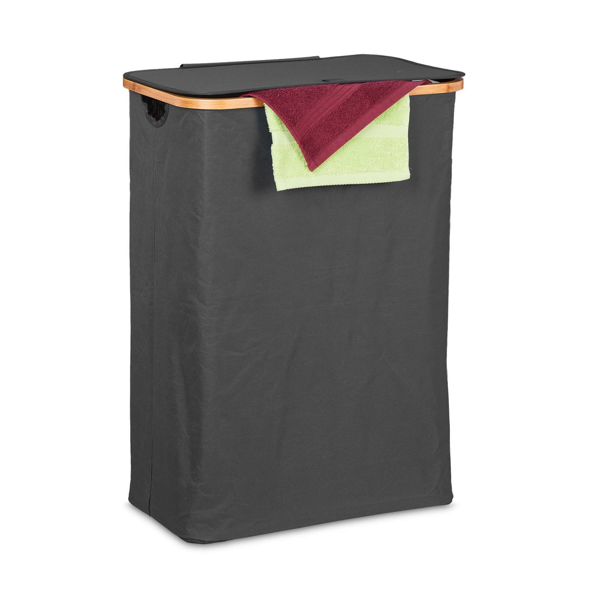 Laundry basket with lid 105 l