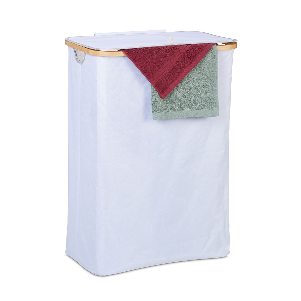 Laundry basket with lid 105 l