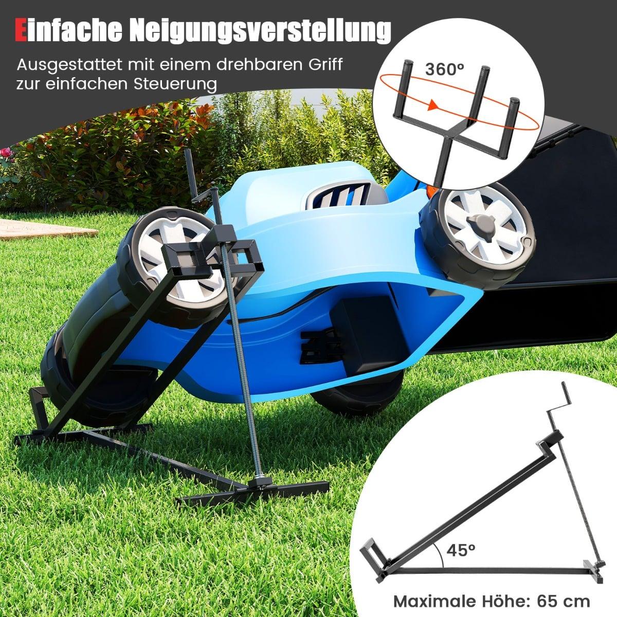 Lawn Tractor Lift, Adjustable, 400 kg Capacity, Foldable