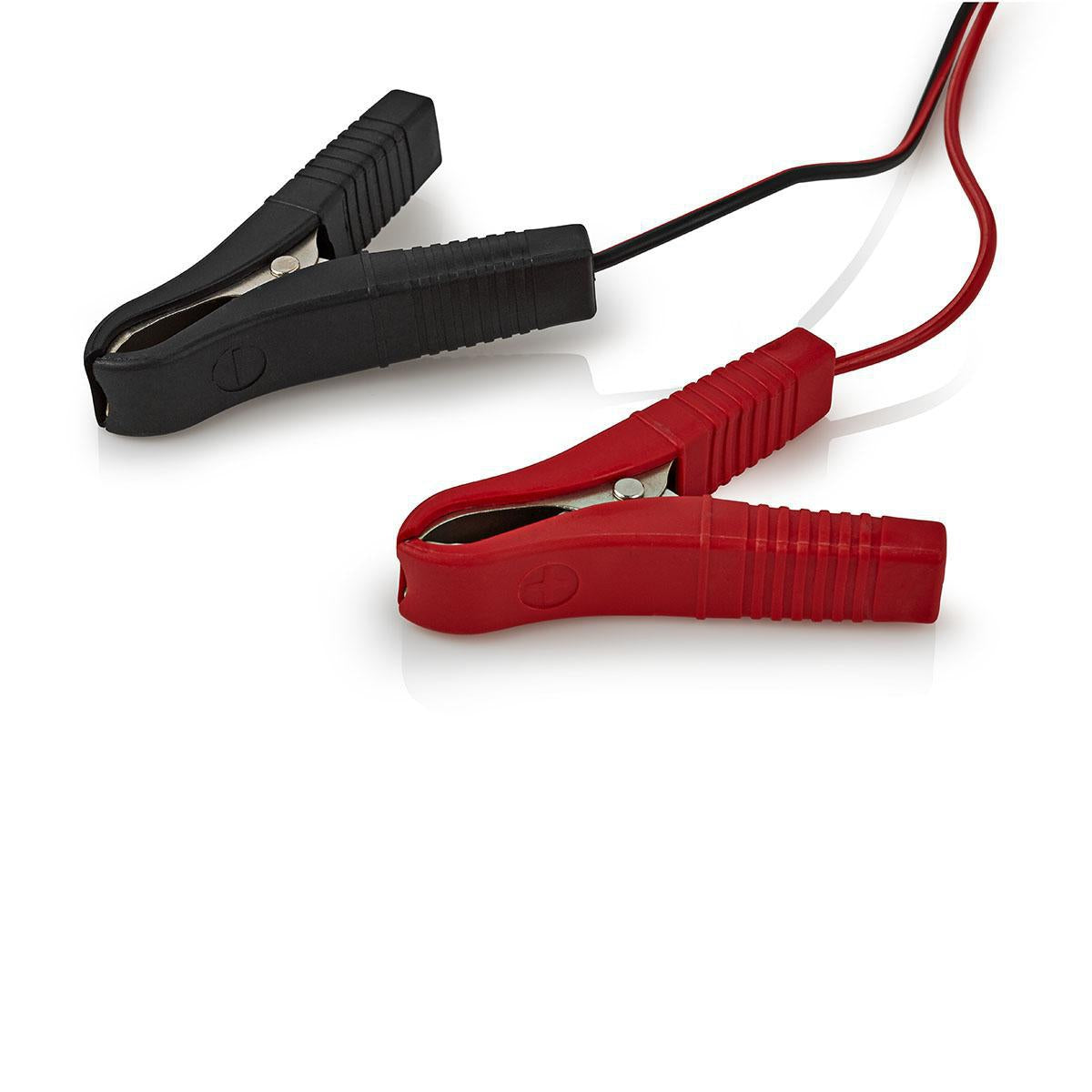 Lead Acid Battery Charger | 6 / 12 / 12.8 V DC | 3.8 A| Maintenance charge | Euro / Type C (CEE 7/16) | Battery Clamps | Battery type energy: AGM / Lead-acid / Gel / SLA / VRLA | Black