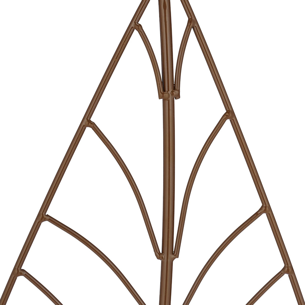 Leaf Plant Supports, Set of 2 – Metal Garden Stakes