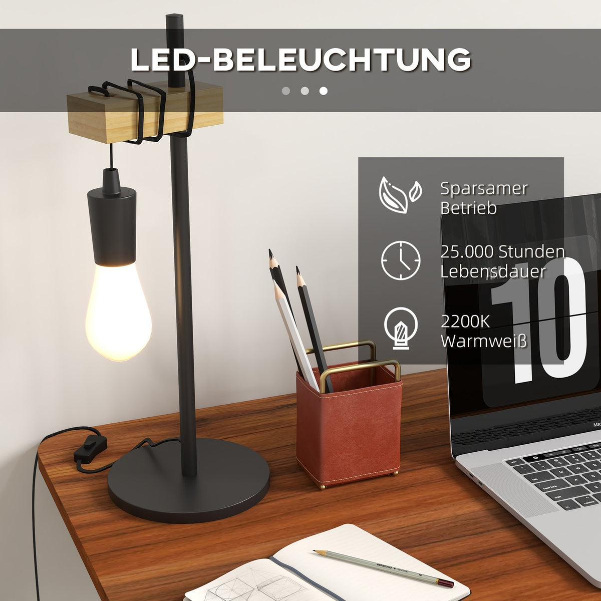 Led Bulb, For Desk & Bedside Table