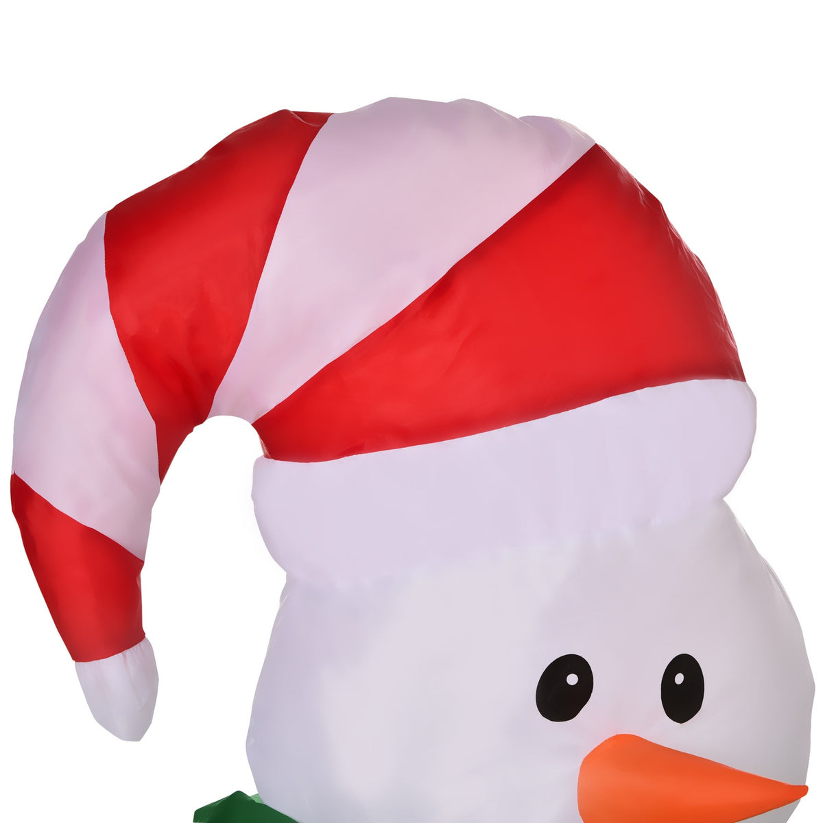 Led Figure Motif Christmas Santa Claus Snowman Inflatable Christmas Decoration Illuminated Garden, L 55 X W 45 X H 120 Cm, Ip 44, Warm White