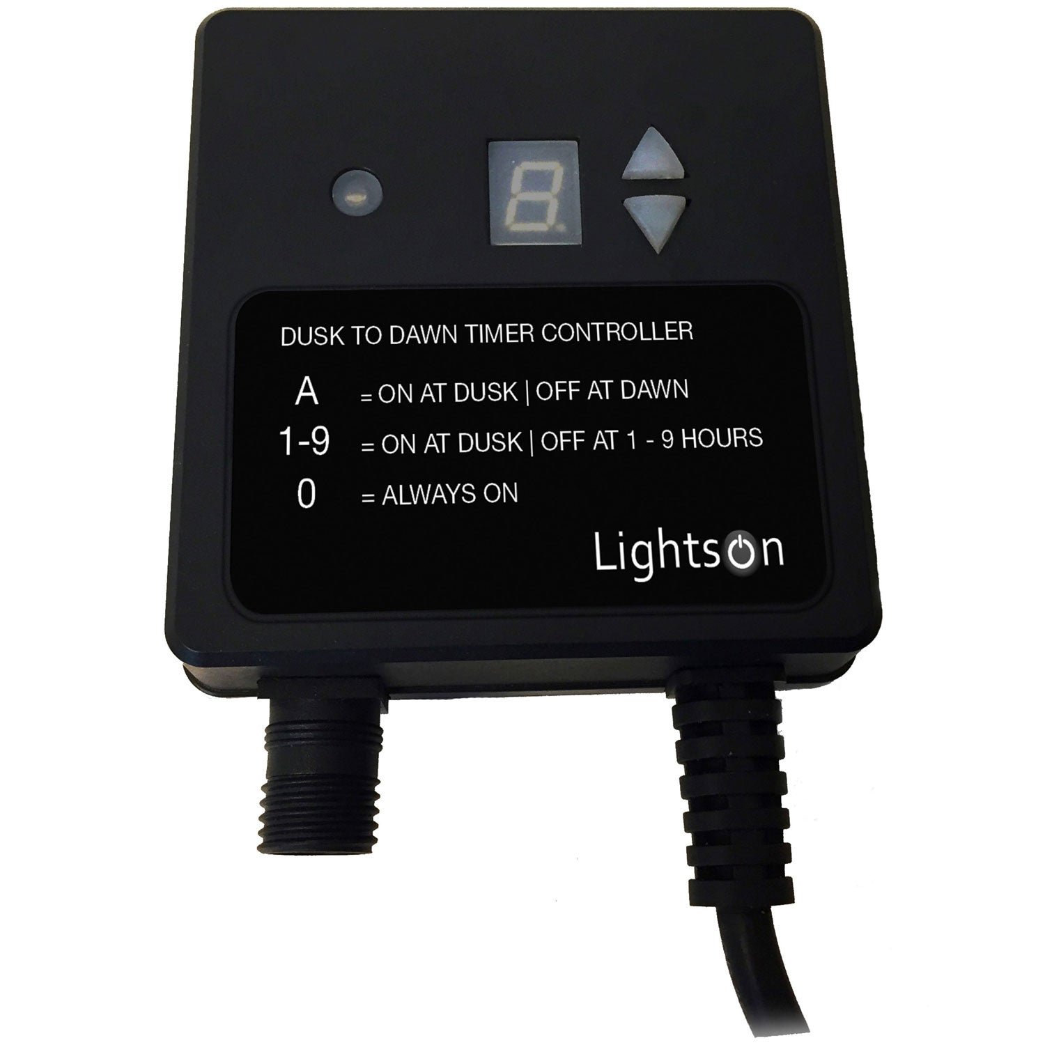 Light sensor/timer max 150W IP44