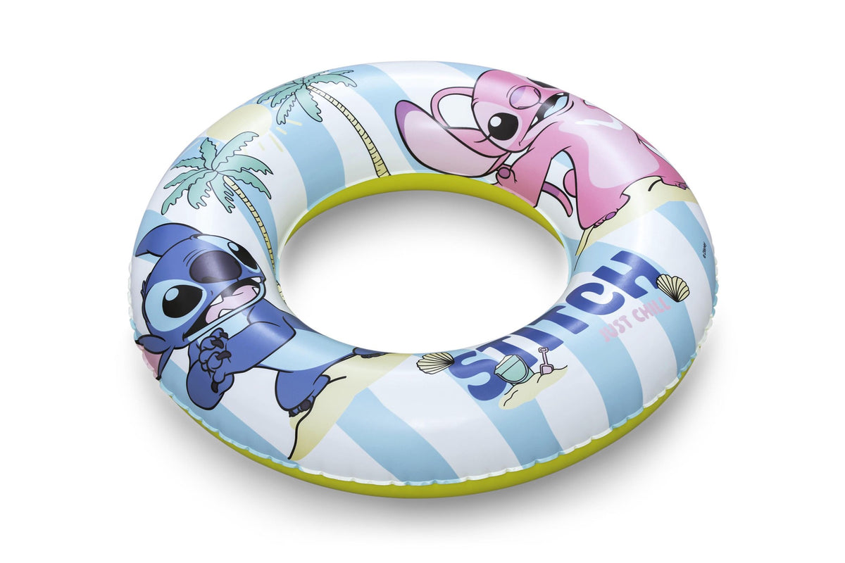 Lilo & Stitch Kids Swim Tube, 56 cm Inflatable Pool Float