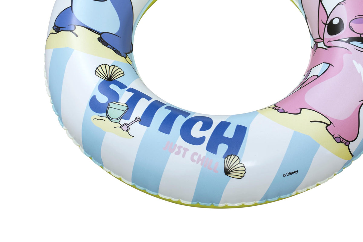 Lilo & Stitch Kids Swim Tube, 56 cm Inflatable Pool Float