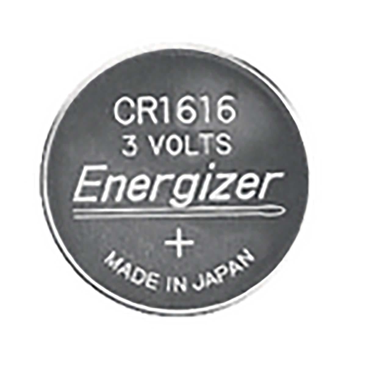 Lithium button cell battery CR1616 | 3 V DC | 60 mAh | 1-Blister | Silver