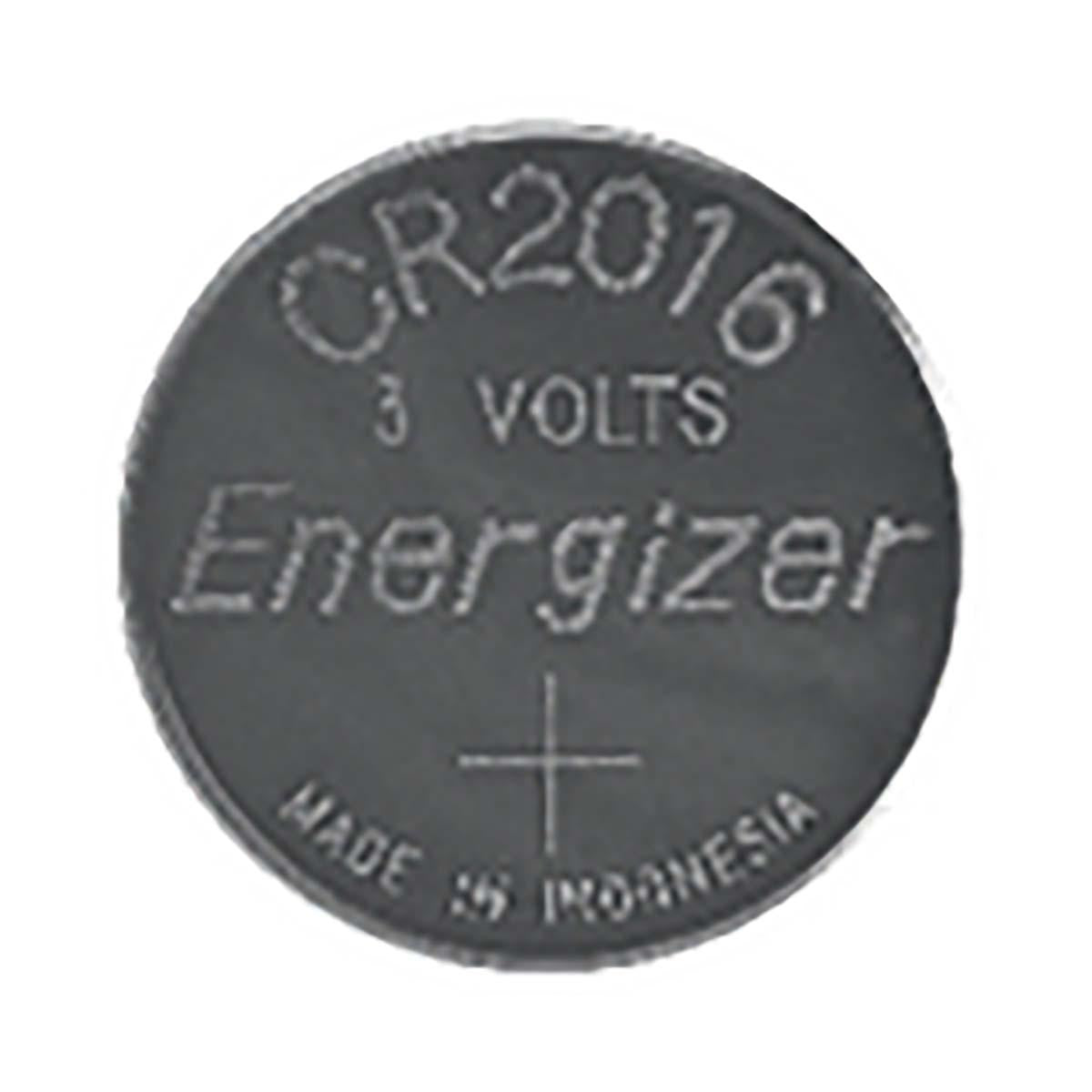 Lithium button cell battery CR2016 | 3 V DC | 100 mAh | 2-Blister | Silver