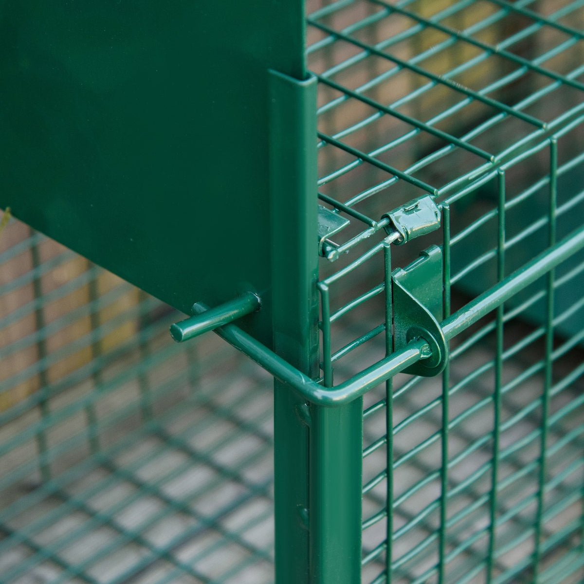 Live Trap, Marten Trap, Wire Trap With Double Door, Rat Trap, Steel, Dark Green, 60X18X20Cm