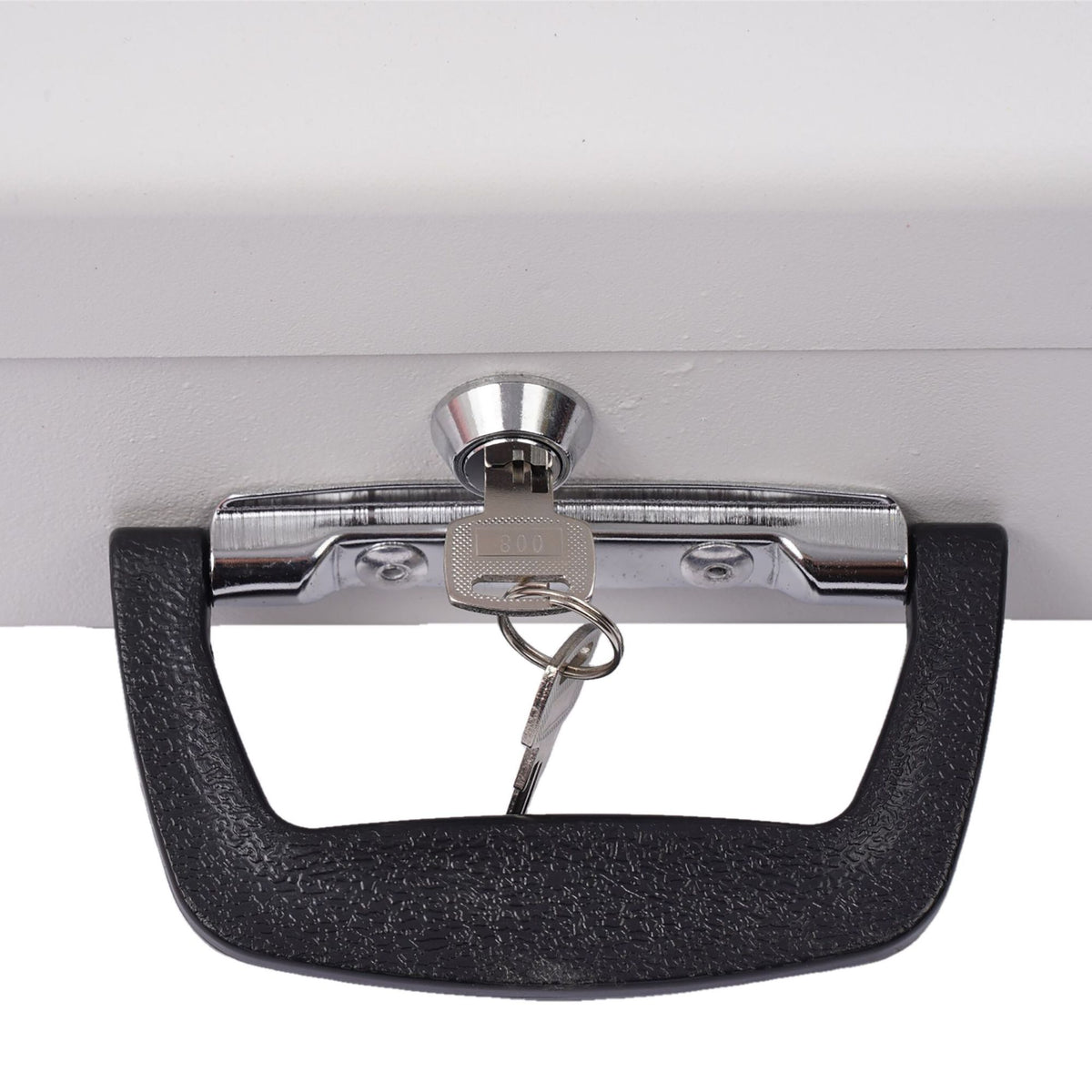 Lockable Iron Cash Box with Removable Insert