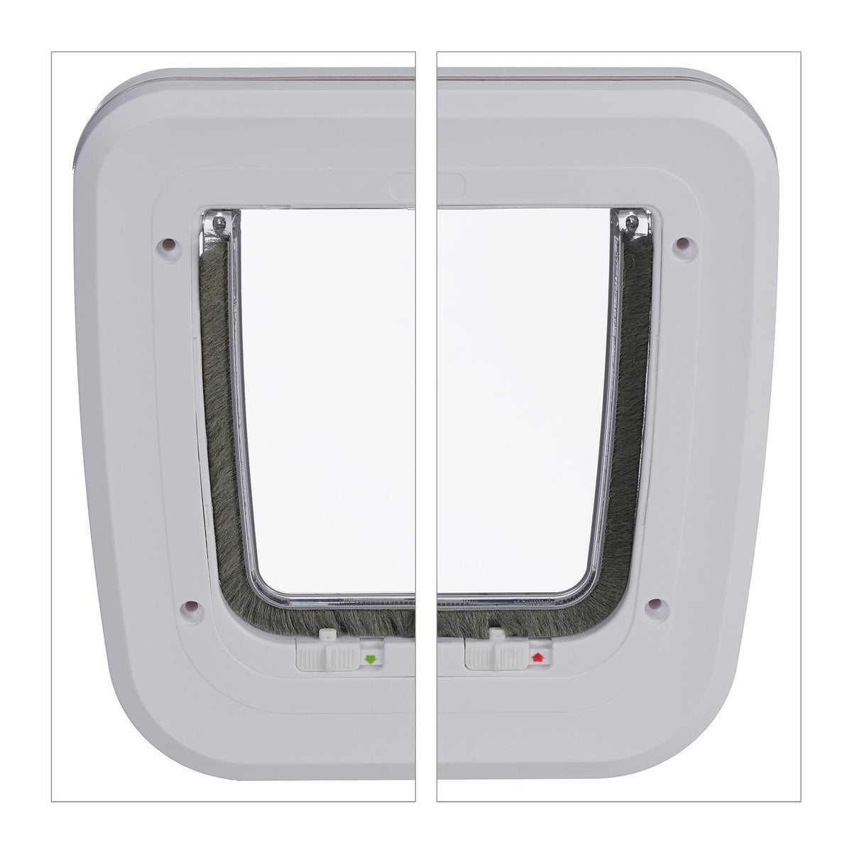 Lockable hatch for pets