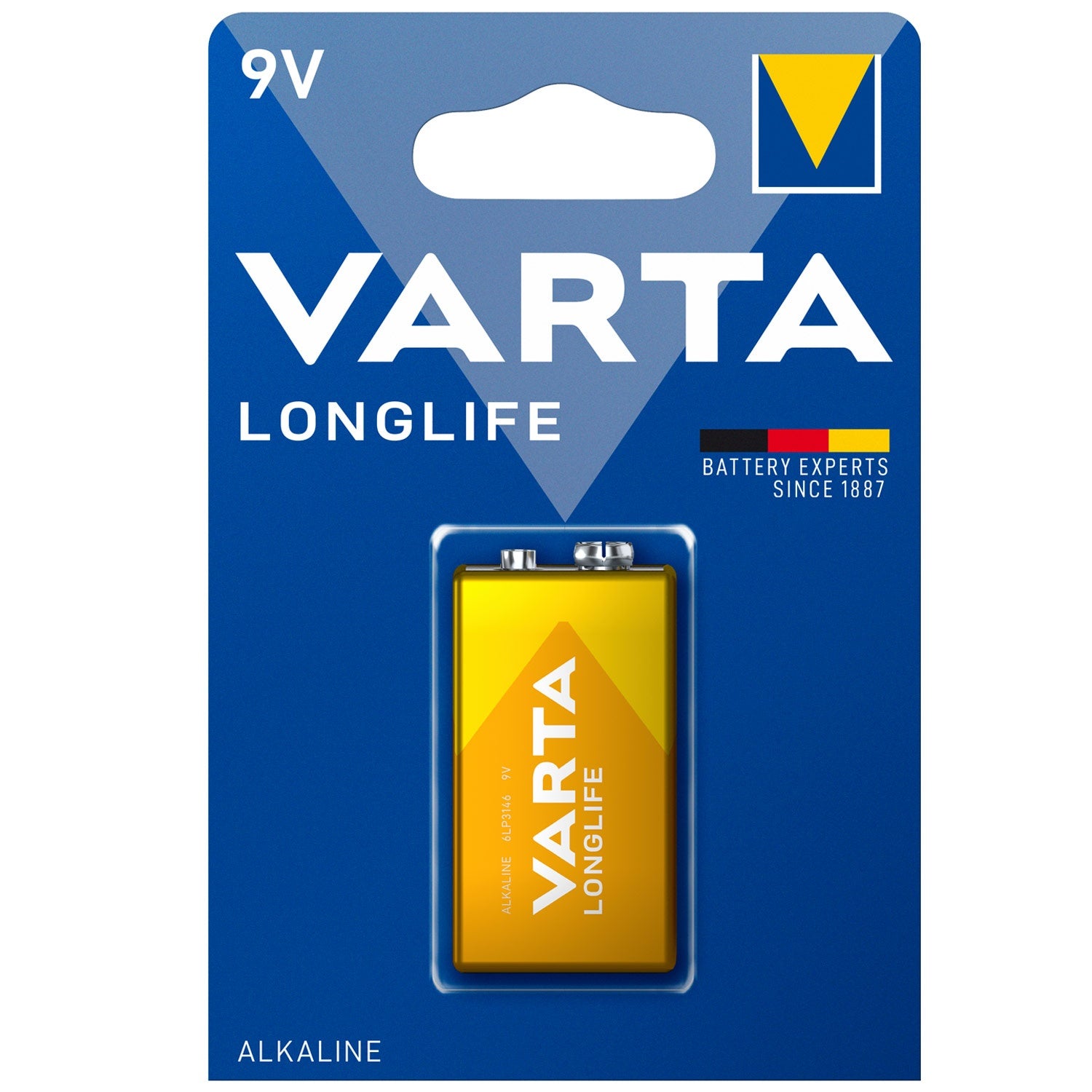 Longlife 9V Battery 1-pack