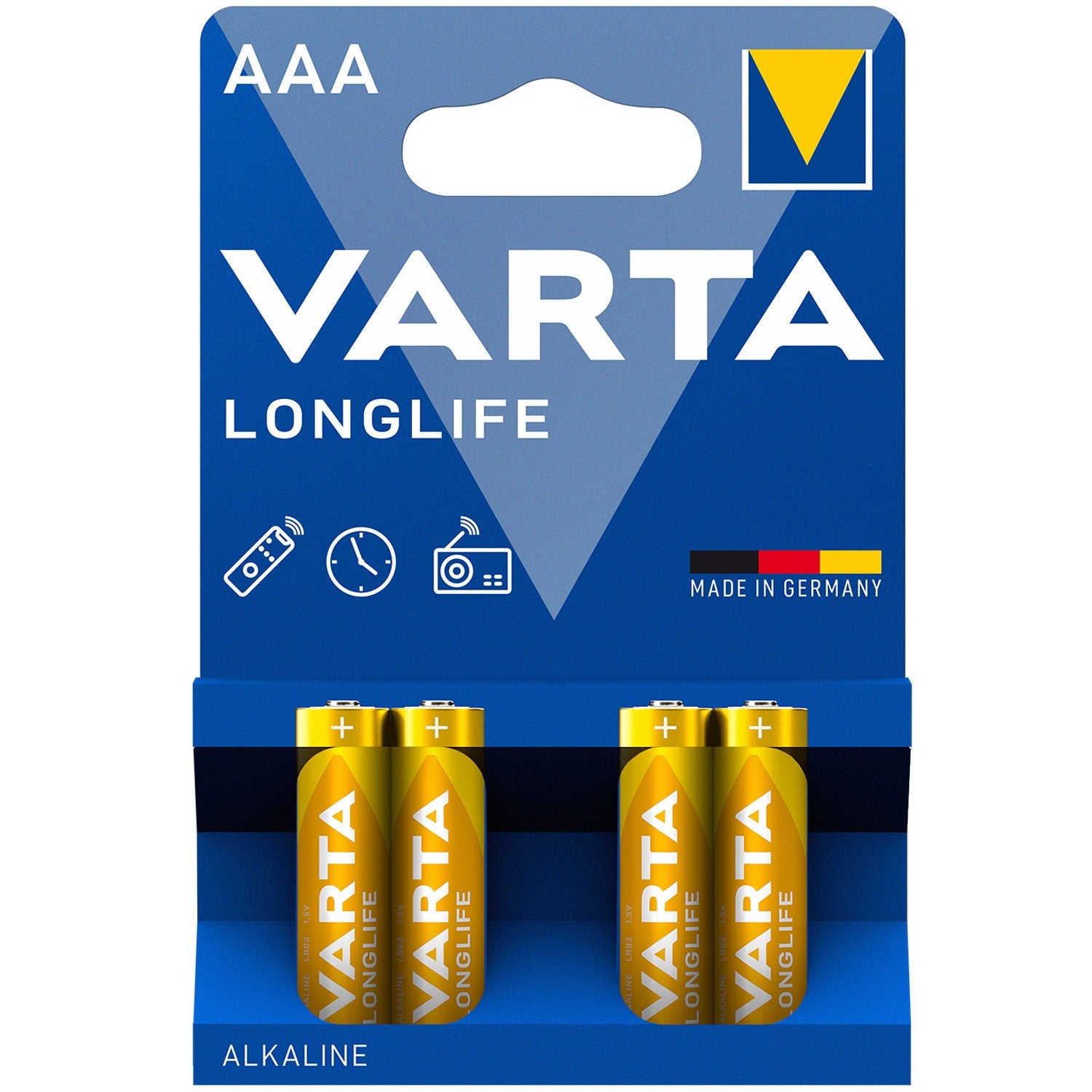 Longlife AAA / LR03 Battery 4-pack