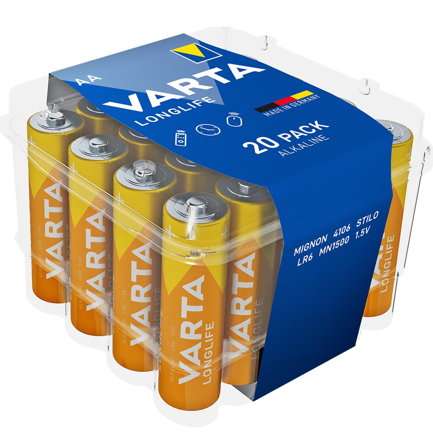 Longlife AA / LR6 Battery 20-pack