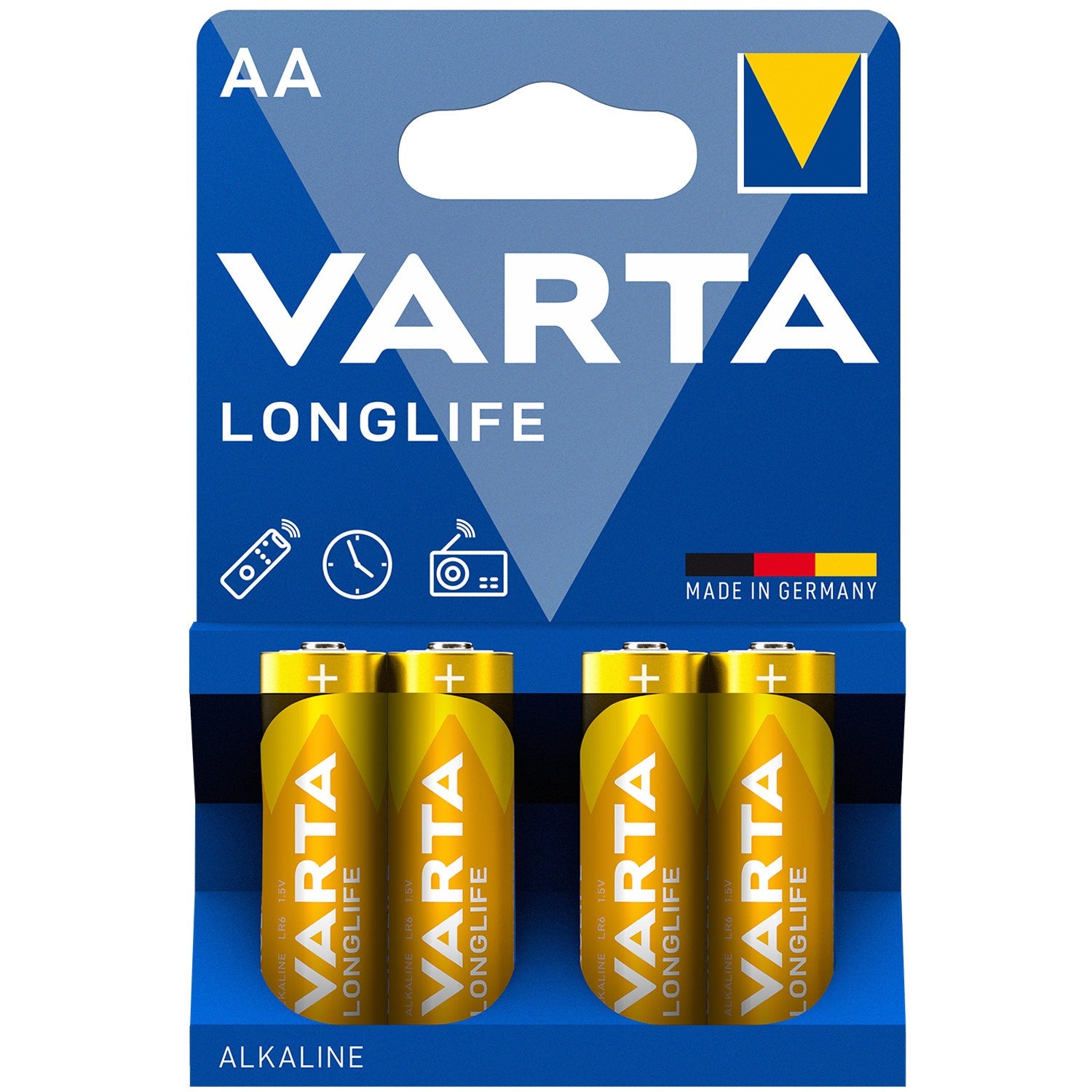 Longlife AA / LR6 Battery 4-pack