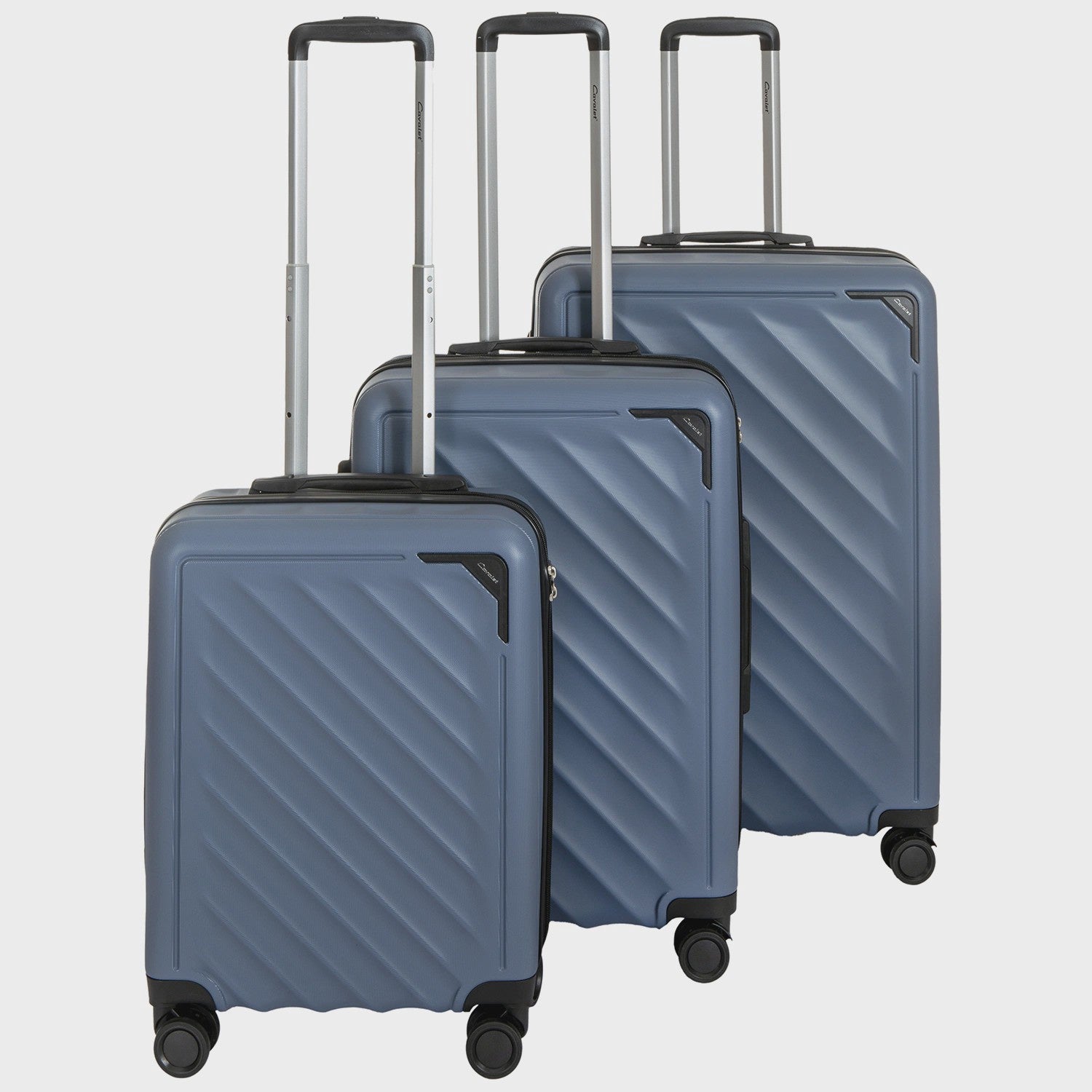 Luggage Set 3-Piece Blue – Cabin, Medium, Large