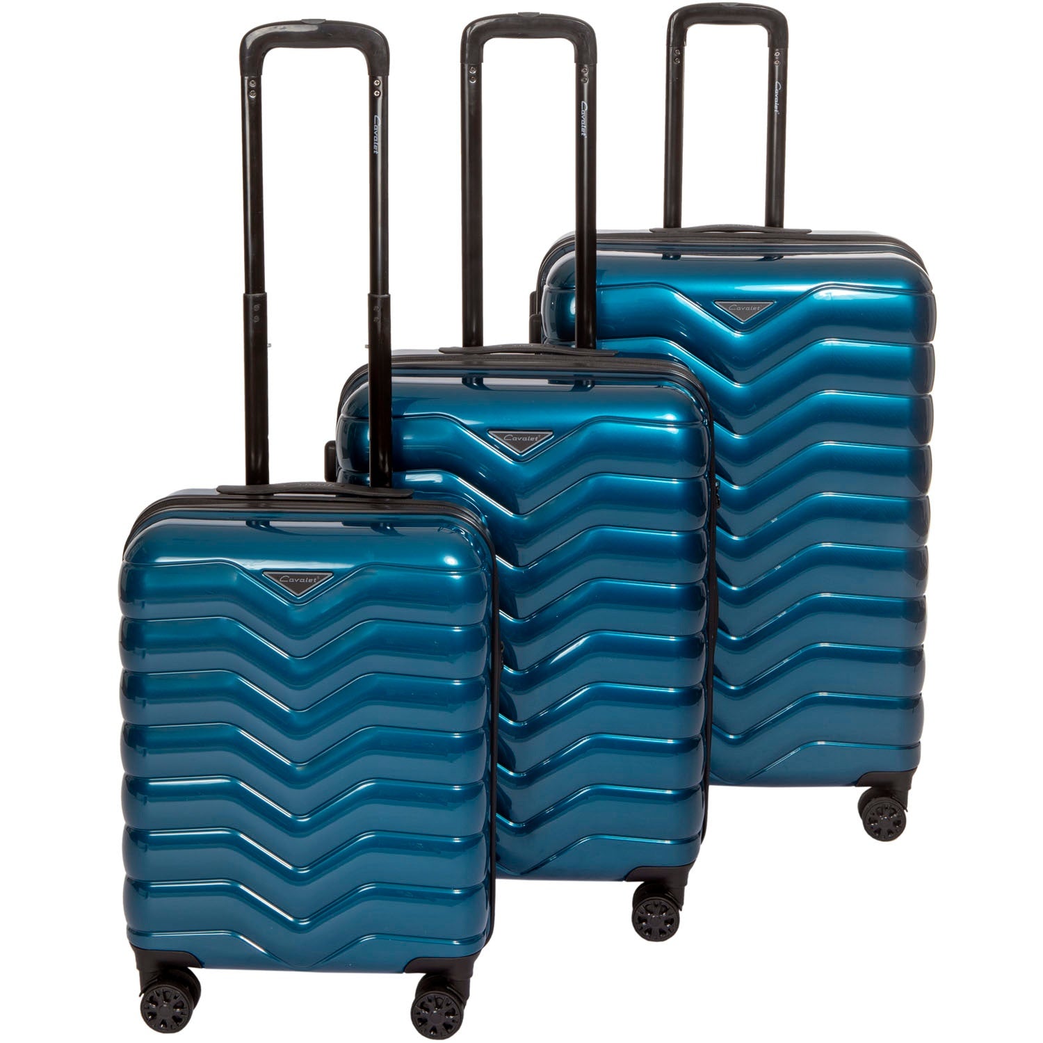 Luggage Set, 3-Piece, Blue