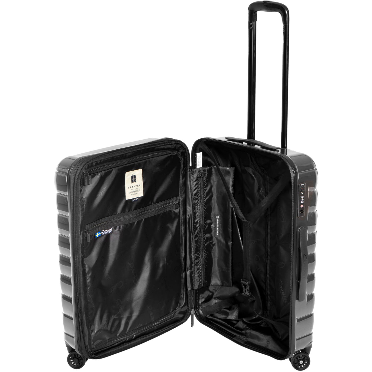 Luggage Set, 3-Piece, Graphite Color