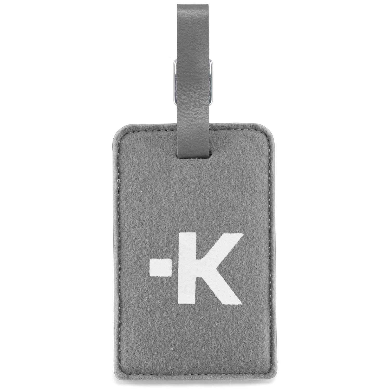Luggage tag Silver