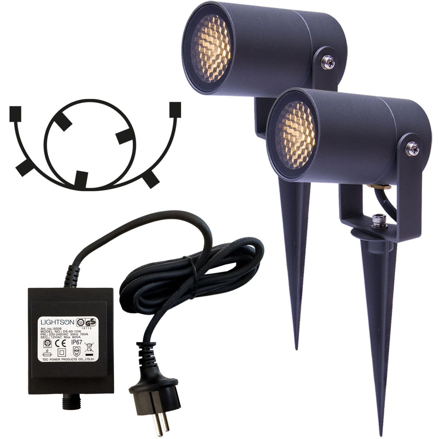 Luna Starter pack 2 x Garden Spot Grey