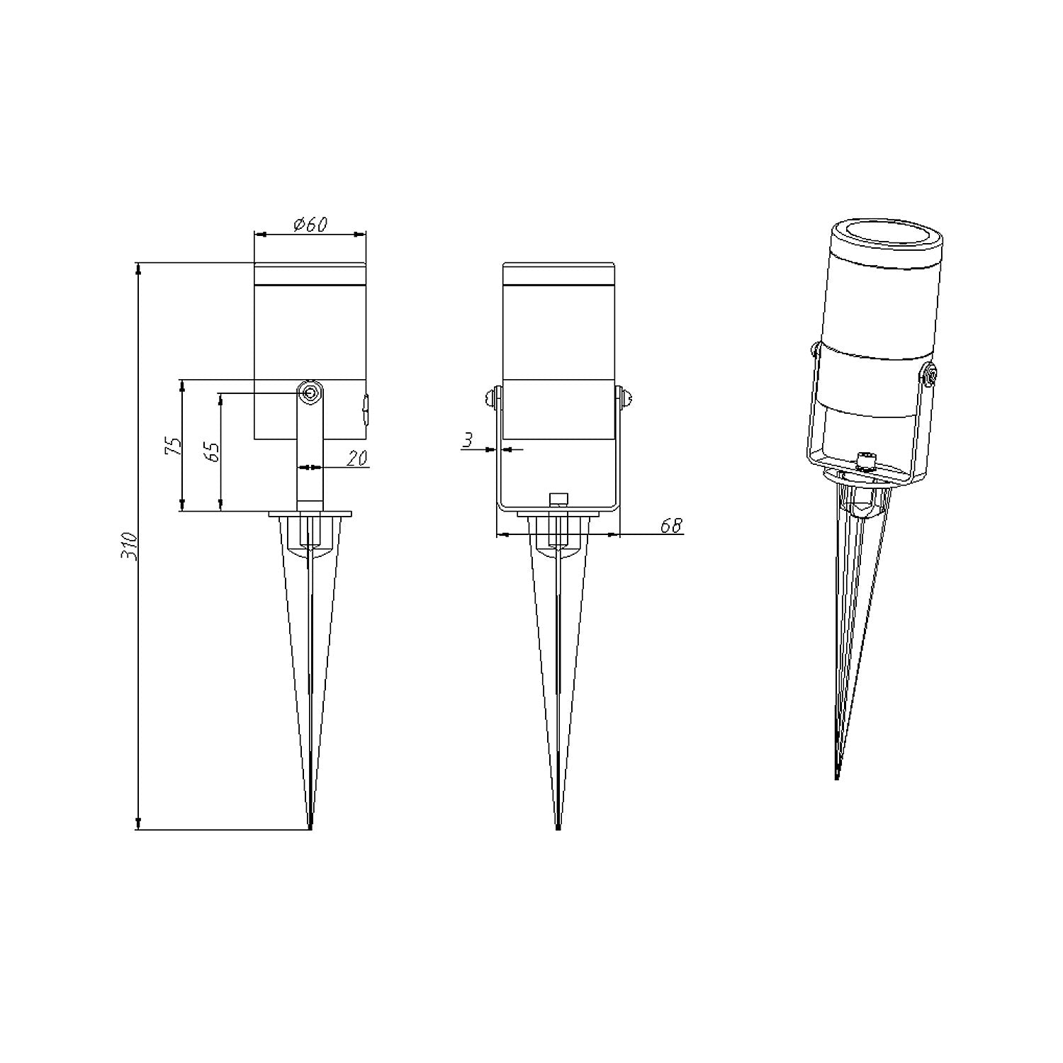 Luna garden spot Silver