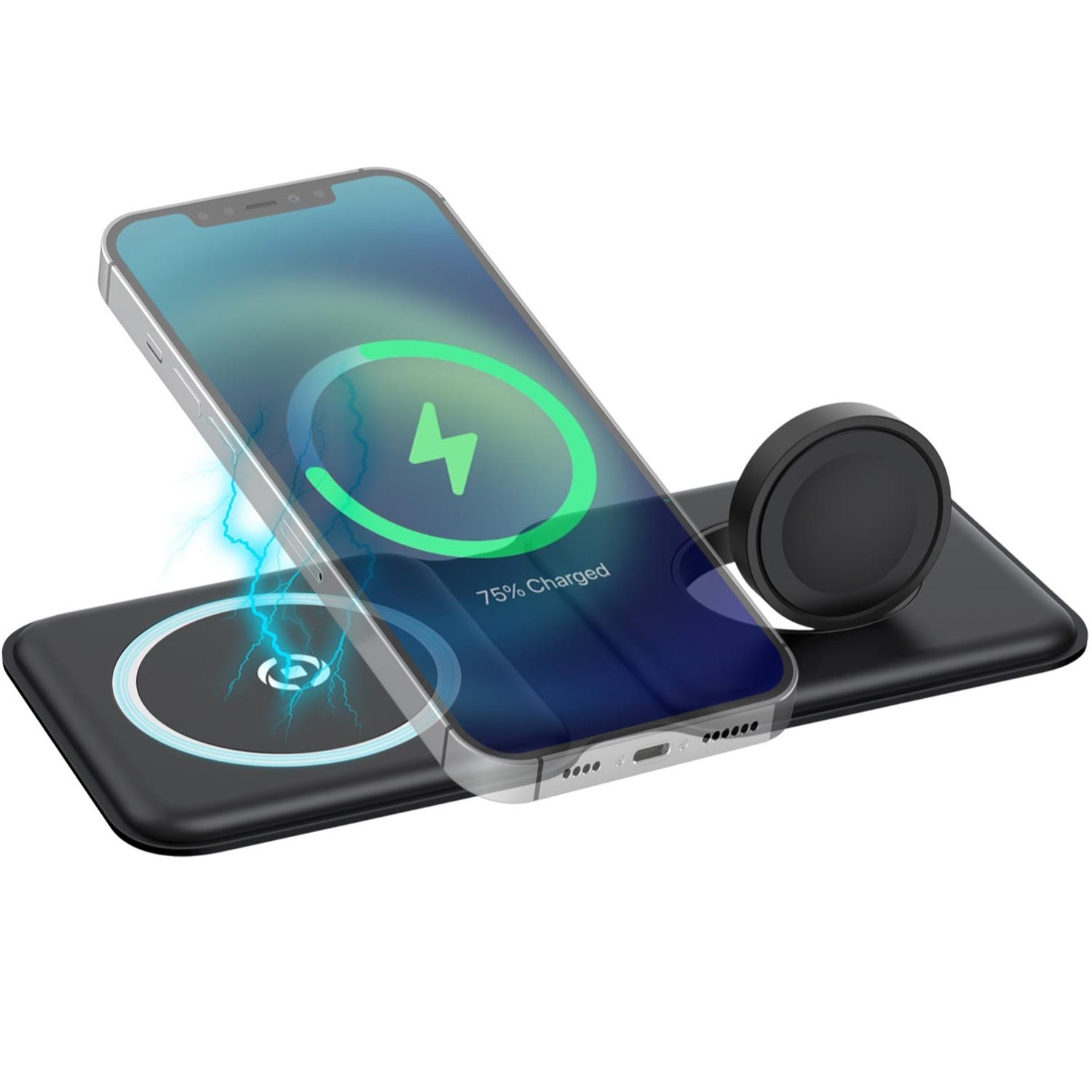 MAGFOLD2IN1 2-in-1 MagSafe Foldable wireless charger