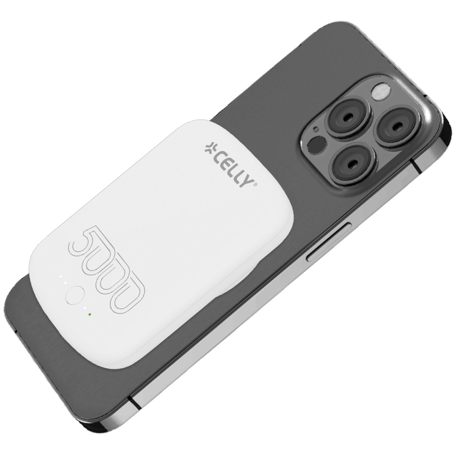 MAGPB5000PRO PowerBank 10W MagSafe Wireless Charging 5000mAh White