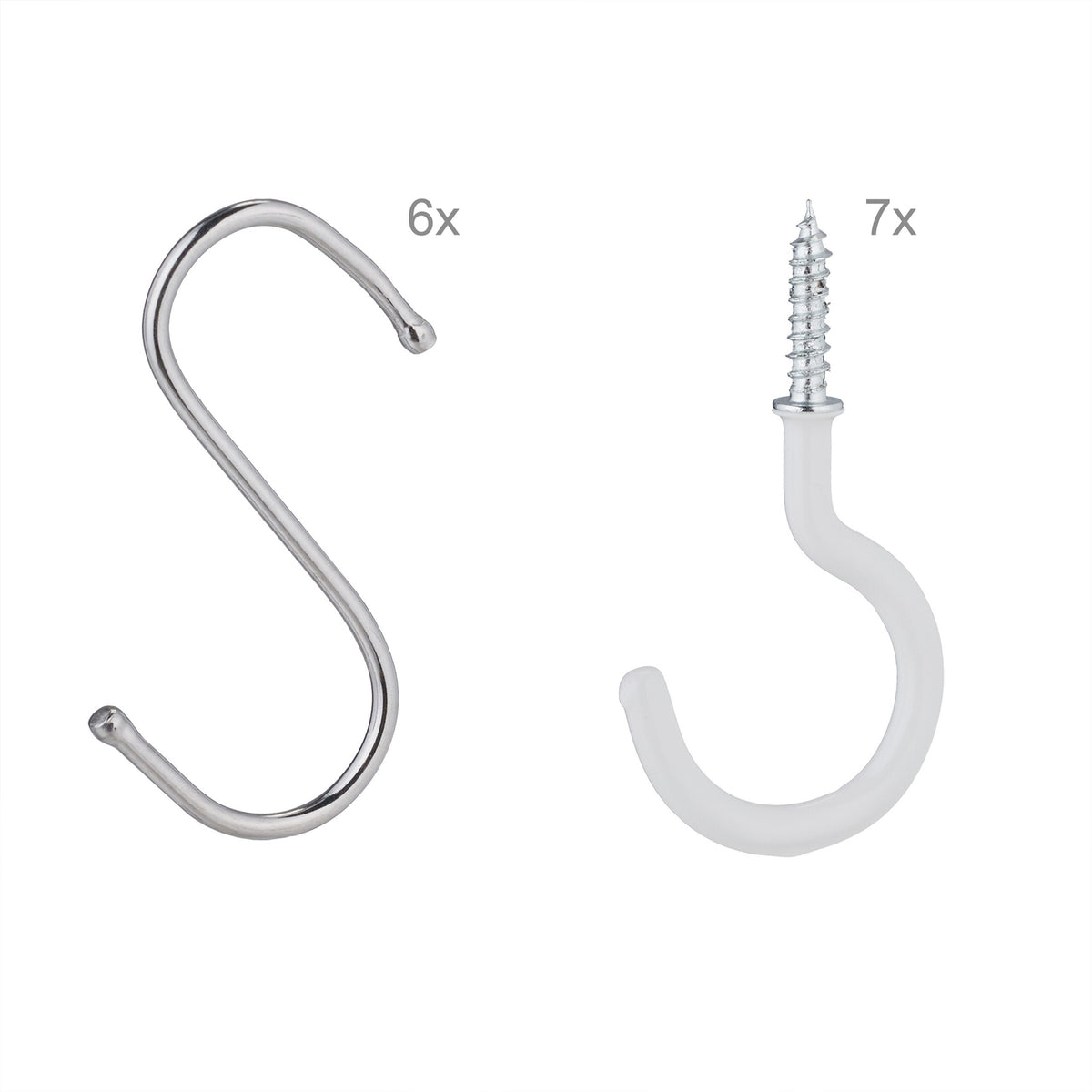Macramé Plant Hanger Set, 7 Pieces, Various Sizes