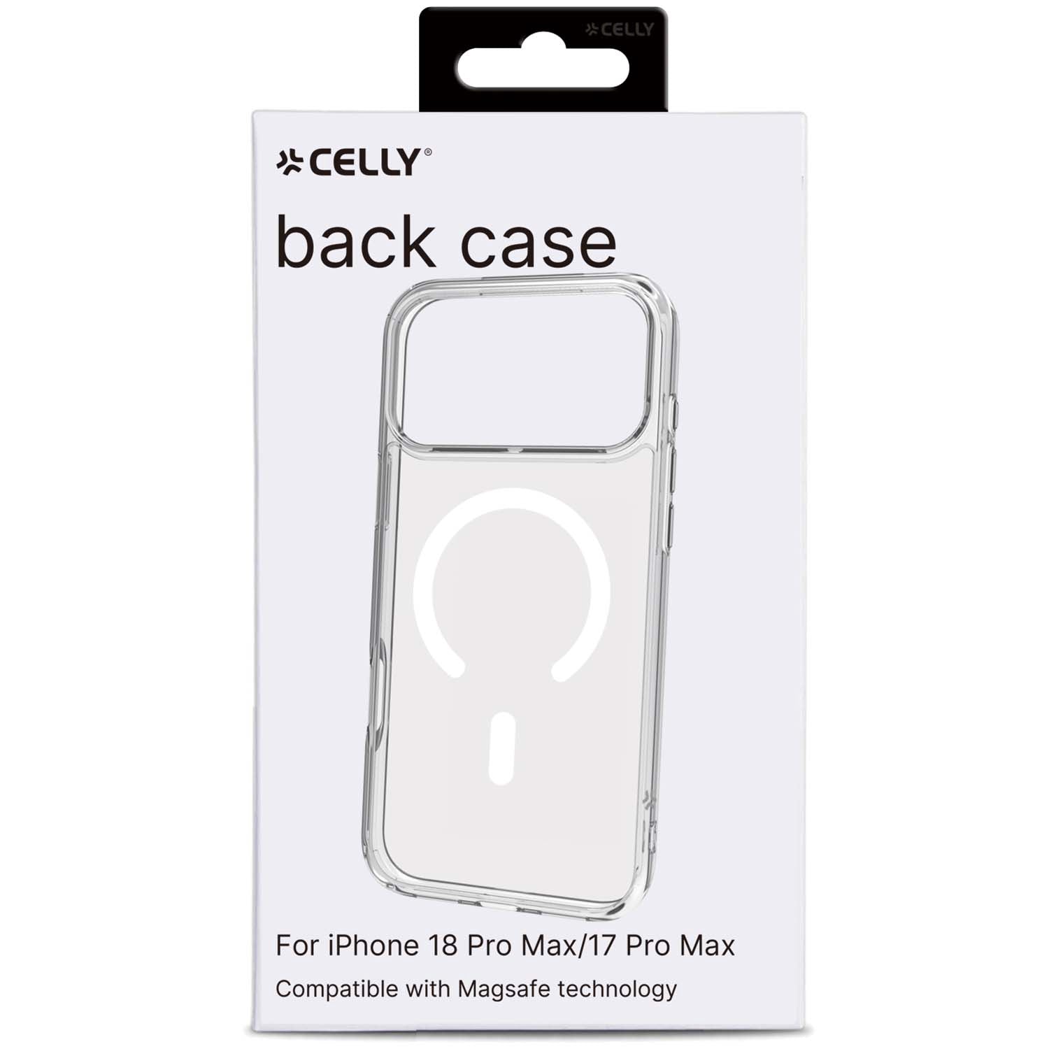 MagSafe-Compatible Clear TPU Case for iPhone 18/17 Pro Max
