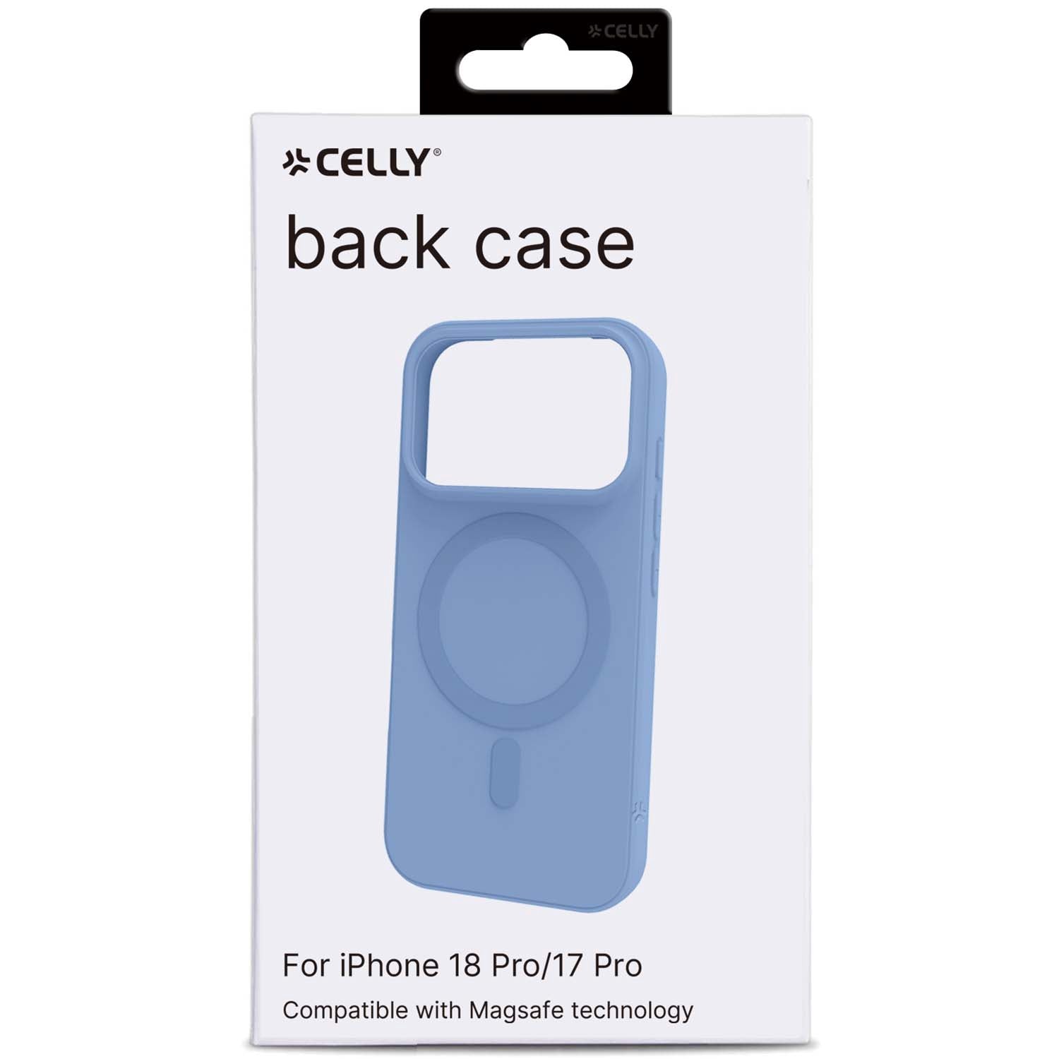 MagSafe-Compatible Soft Case, Light Blue – iPhone 18/17 Pro