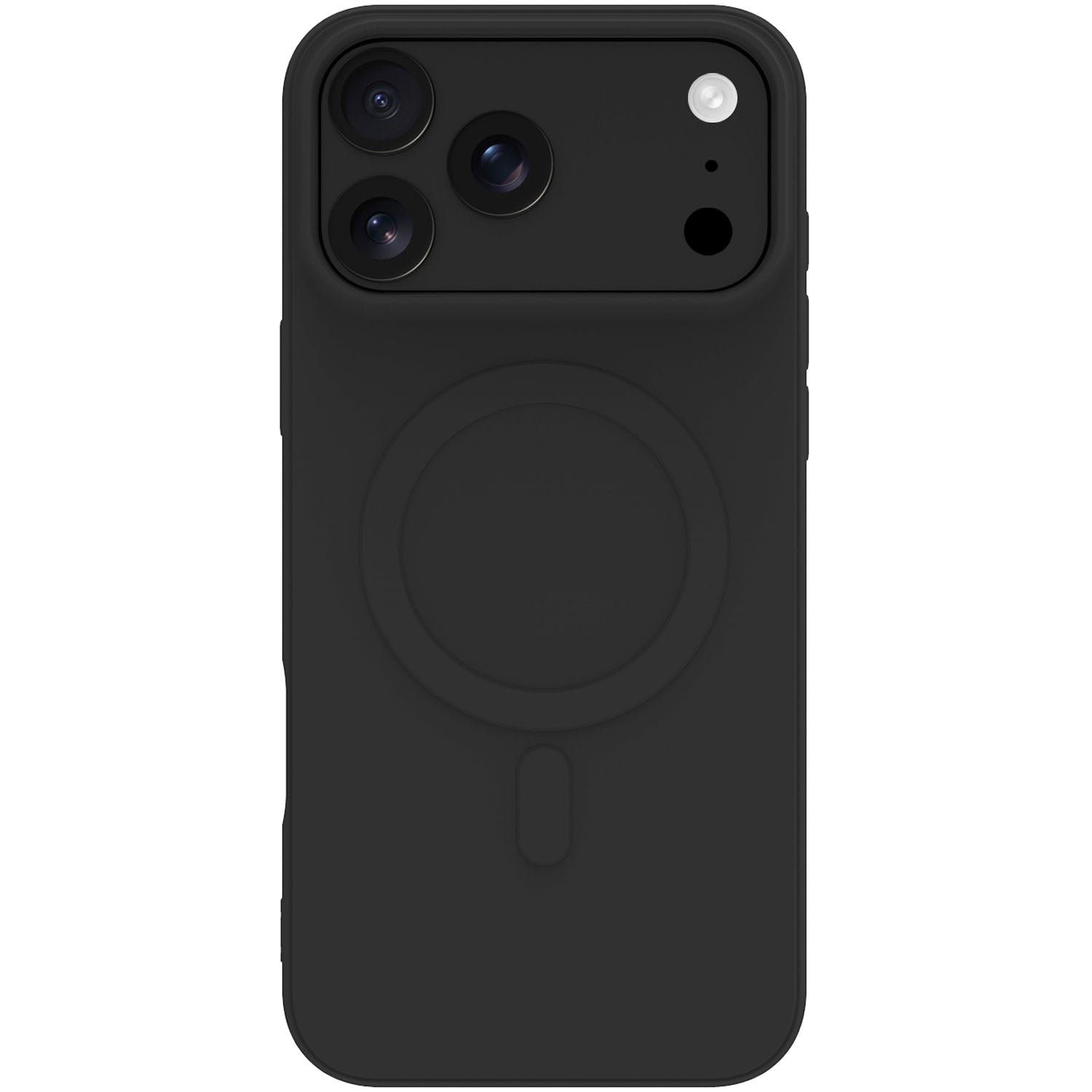 MagSafe-Compatible Soft Rubber Case for iPhone 17 Pro Max