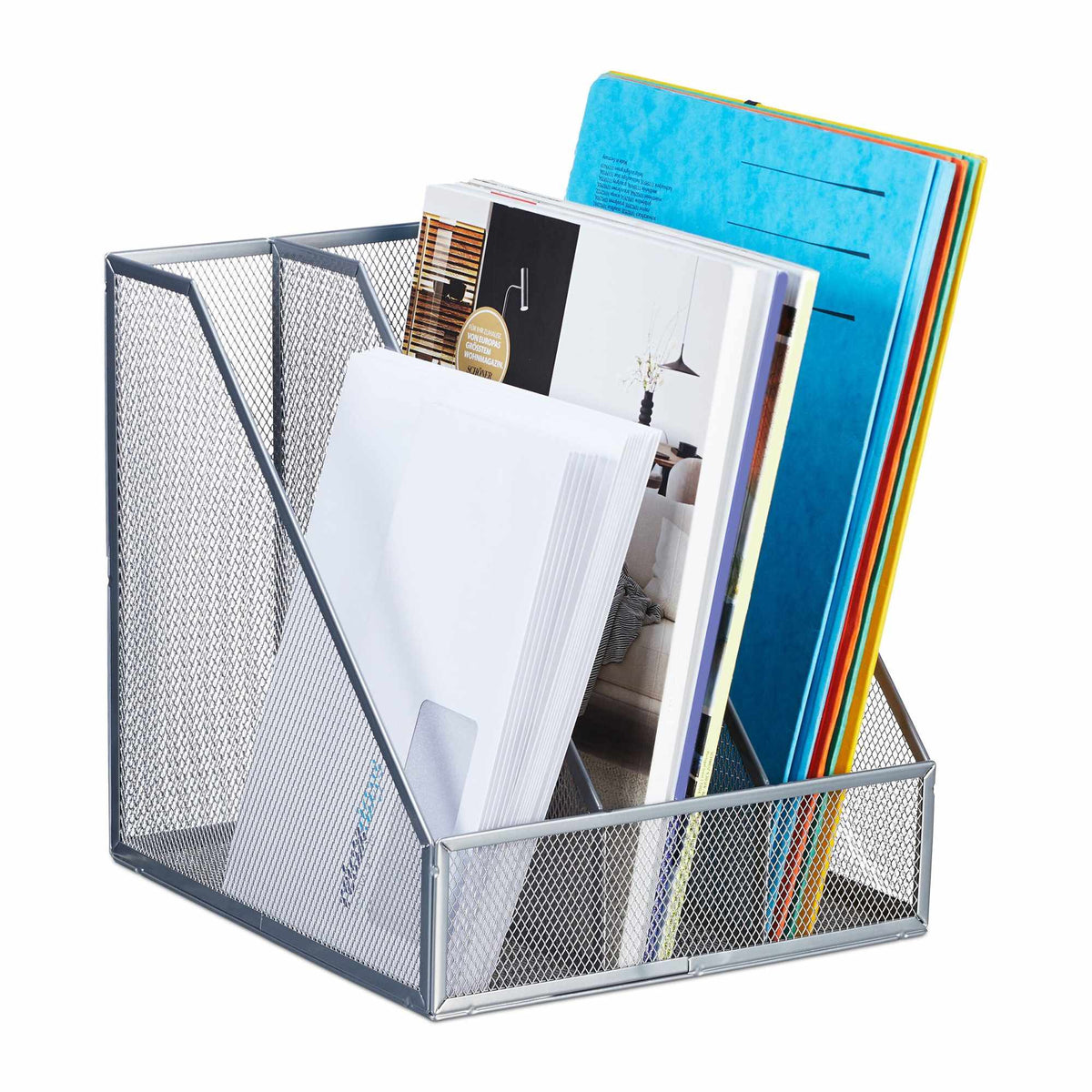 Magazine collector 3 compartments