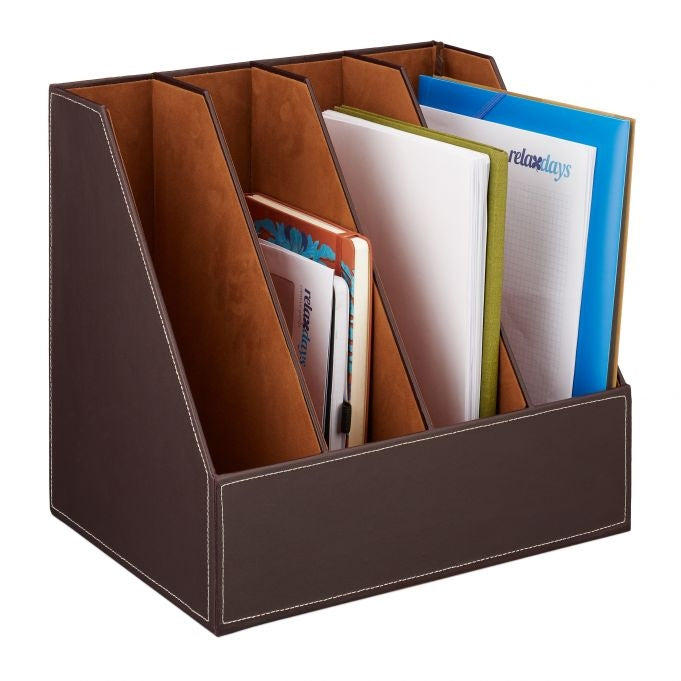 Magazine collector with 4 compartments