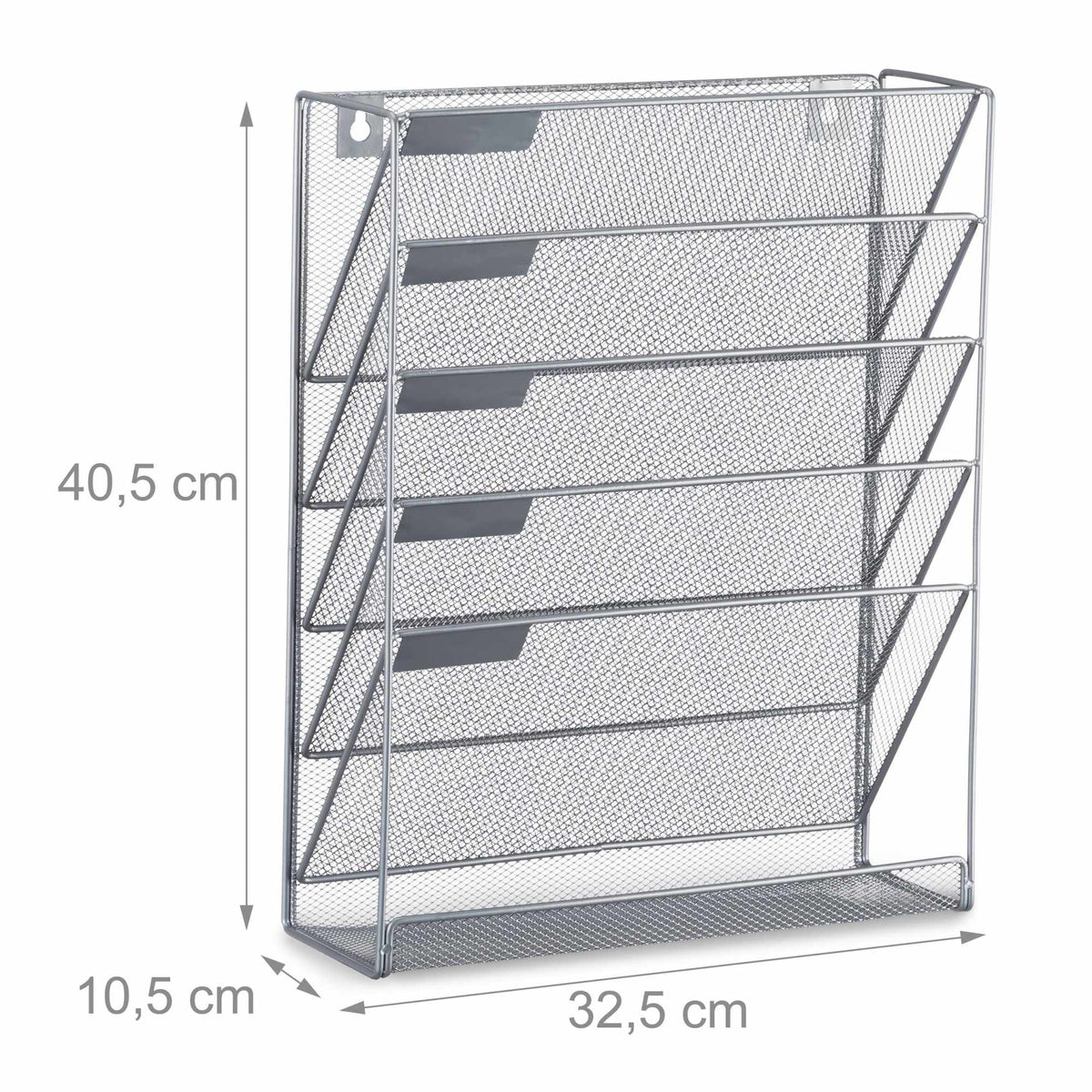 Magazine holder wall