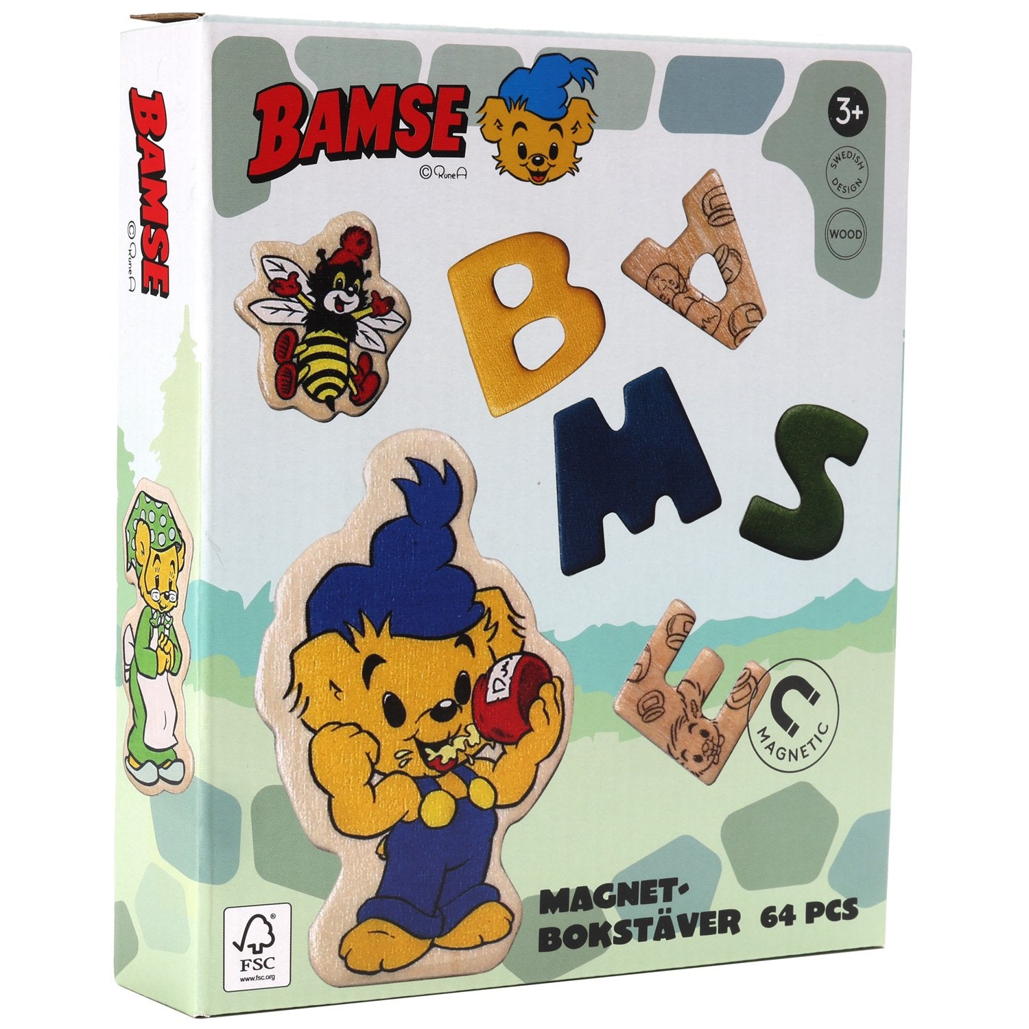 Magnetic letters and figures