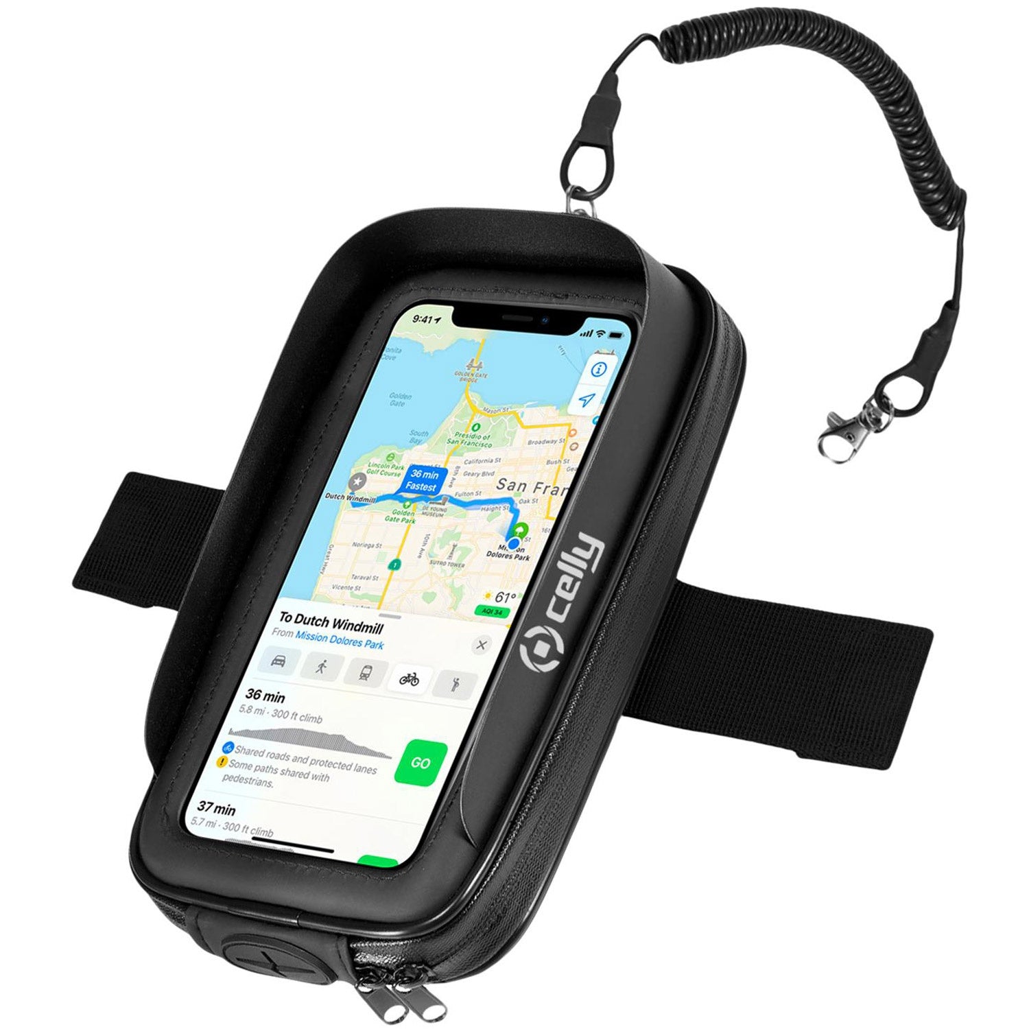 Magnetic mobile phone holder motorcycle IP64