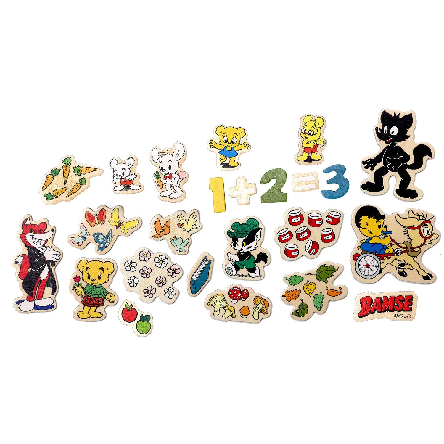 Magnetic numbers and figures