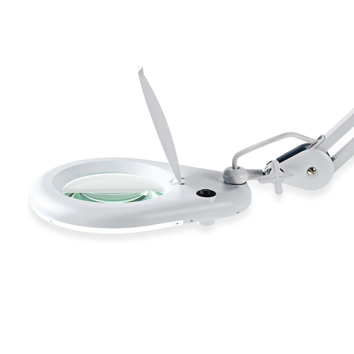 Magnifying glass Table lamp | Lens power: 3 Diopter | 22 W| 1000 lm | White