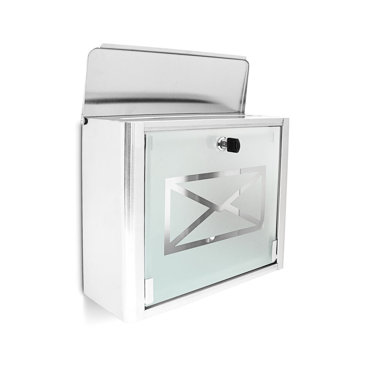 Mailbox in stainless steel